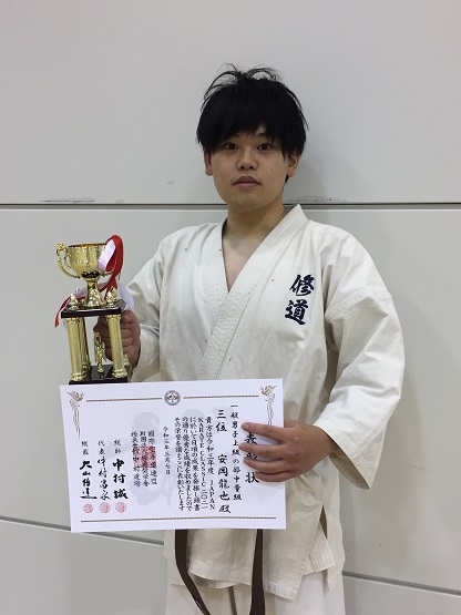 第3位　安岡龍也