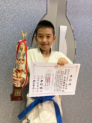 準優勝　倉本陽那斗