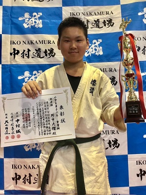 準優勝 野中大耀