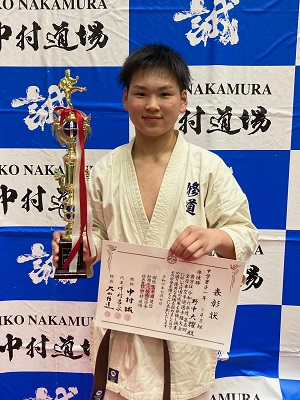 準優勝 野中大耀
