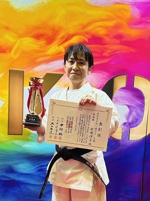 準優勝 安岡律子